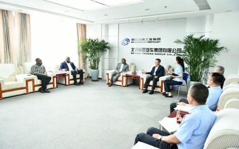 北奔重汽与刚果金驻华大使共商合作，携手拓展非洲市场