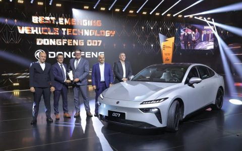 喜！报！速！递！东风奕派eπ007在海外获奖啦！