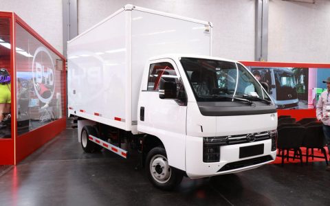 比亚迪全新纯电轿卡及厢式货车亮相拉美最大商用车展