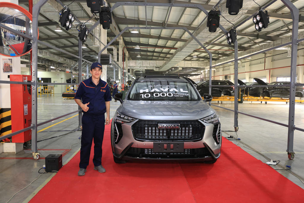 扎根中亚，长城汽车乌兹别克斯坦KD工厂第一万辆新车下线