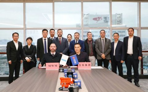 玉柴与巴西MWM公司签订战略合作协议