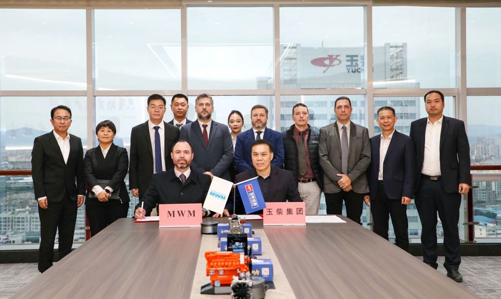 玉柴与巴西MWM公司签订战略合作协议