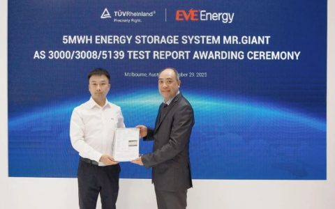 2.2GWh！亿纬锂能与EVO Power 签署战略合作协议，加速拓展澳大利亚市场