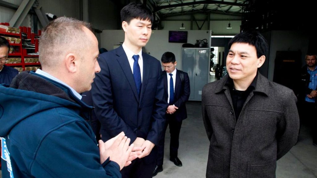 玉柴李汉阳率队走访欧洲合作伙伴