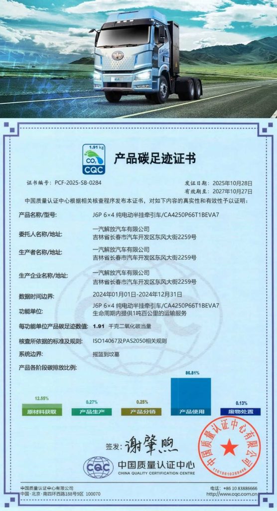 突破向新 全维发力 中国一汽11月销售整车30.6万辆