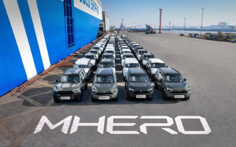 “国际化跃迁”提速 400台猛士M817海外版启运中东！