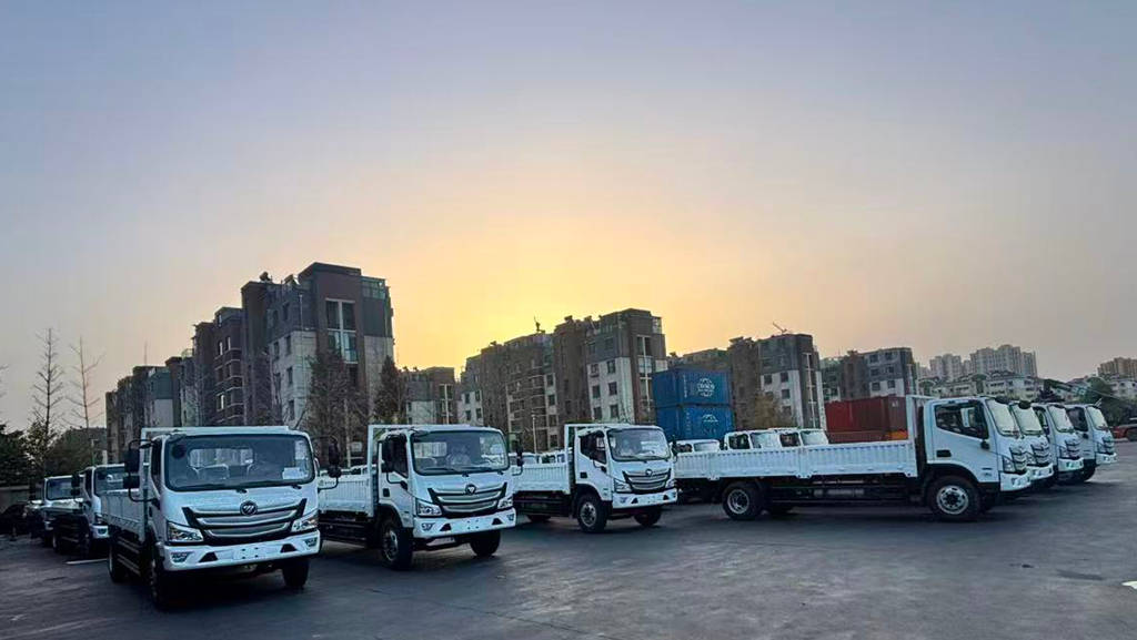 福田汽车向西非市场交付大批量轻卡 以成熟产品力支持区域发展