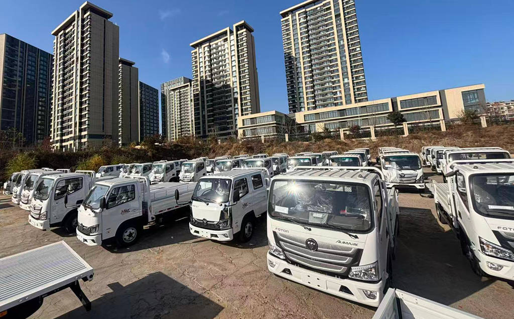 福田汽车向西非市场交付大批量轻卡 以成熟产品力支持区域发展