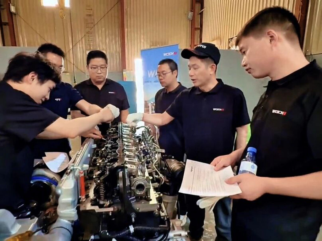 Witness the Splendid Performance of Weichai WP12H in Riyadh