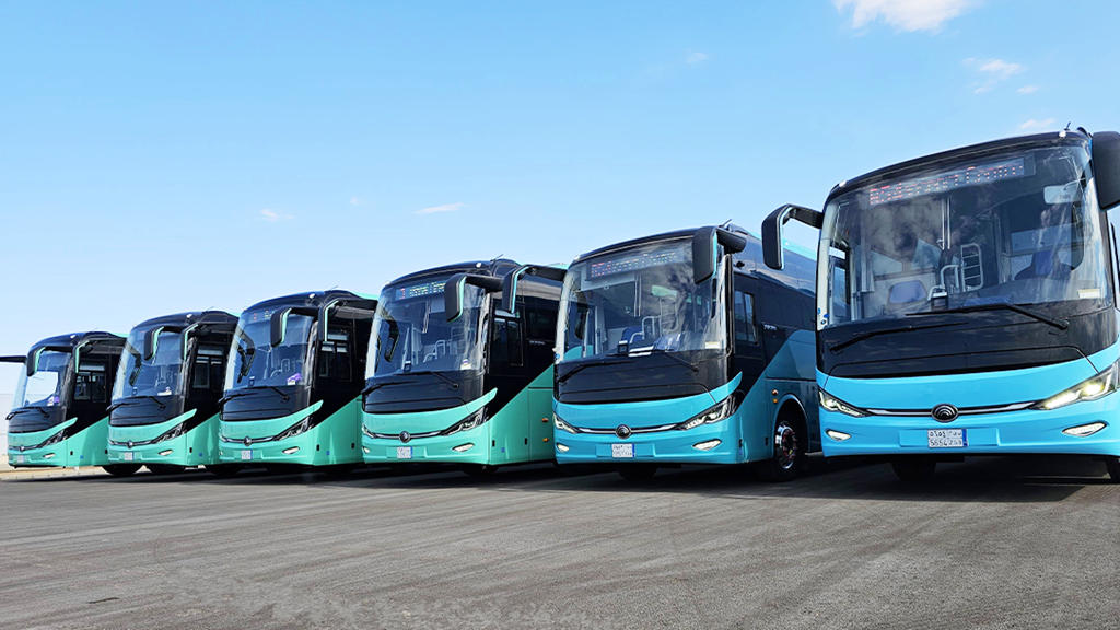 沙特“红海未来之城”迎中国纯电动，近200辆宇通客车一批次投运