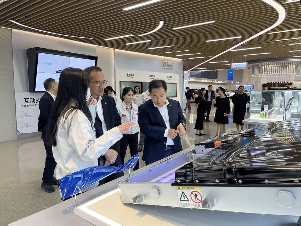 深化中泰合作，共拓发展新局丨泰国驻广州总领事馆一行到访广汽集团