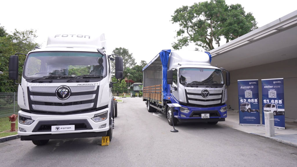 深化亚太市场布局，福田汽车新品登陆新加坡获高度认可