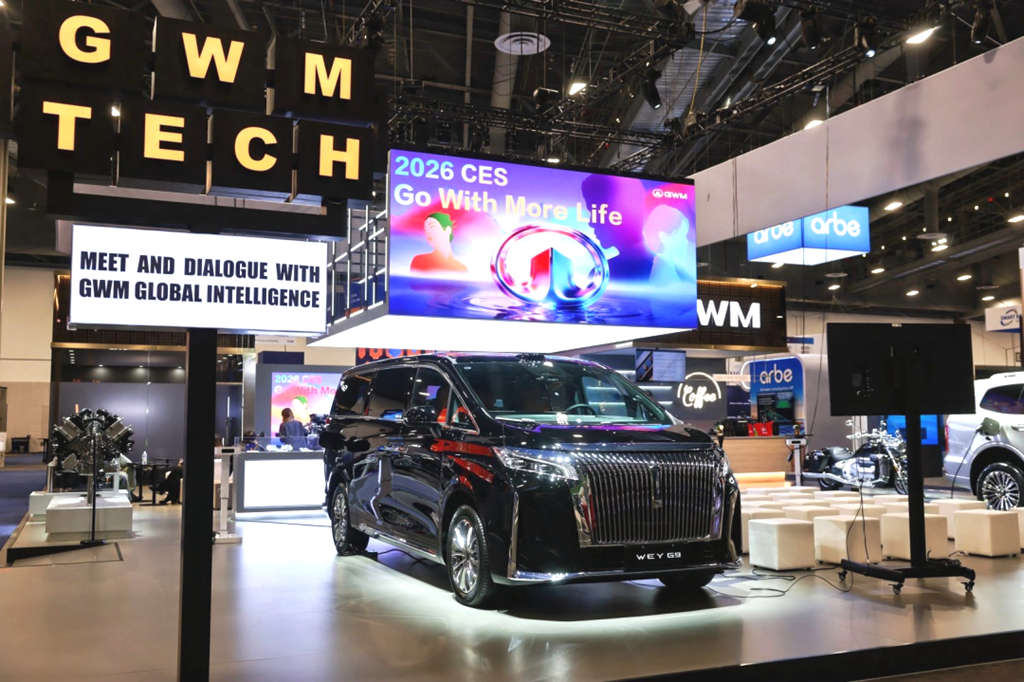 长城汽车登陆2026 CES，“全产业链技术+中国智慧”惊艳全球