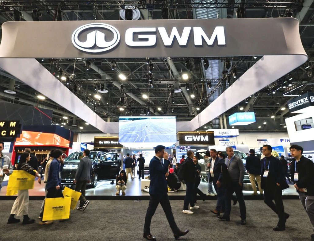 长城汽车登陆2026 CES，“全产业链技术+中国智慧”惊艳全球