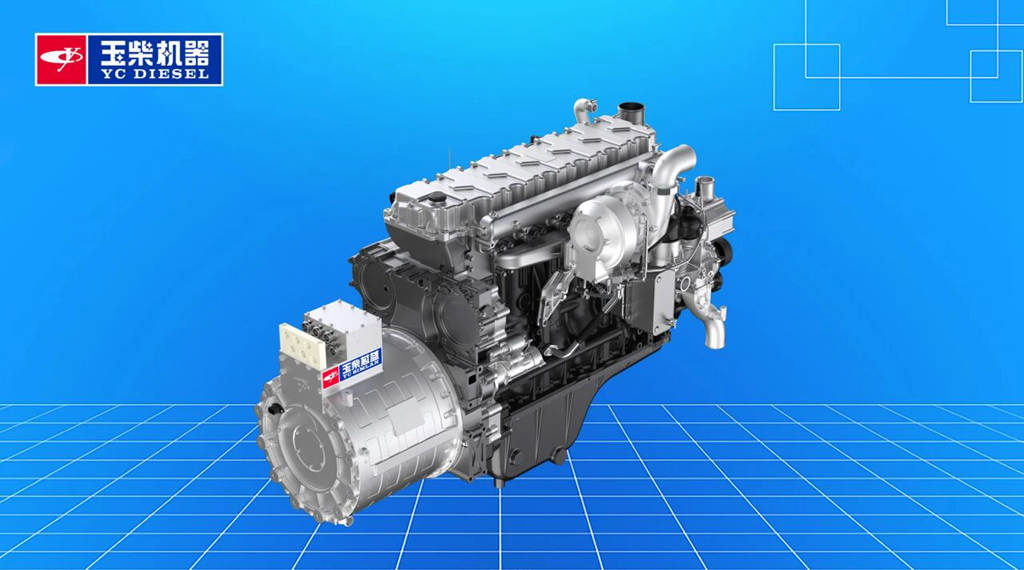 玉柴矿用混合动力批量出口印度尼西亚