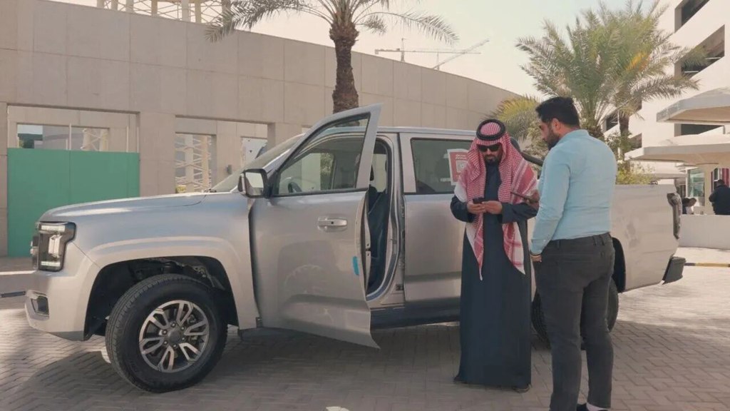 江铃产品亮相沙特电信公司年度展览会