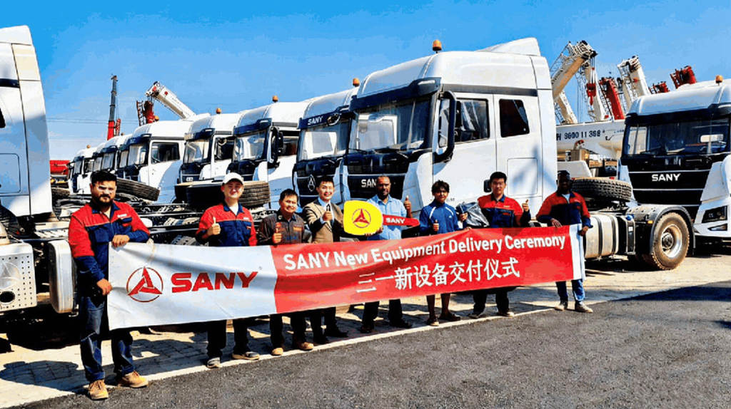 重磅签约！三一重卡携手沙特Alkhorayef集团，出海征程再立新功