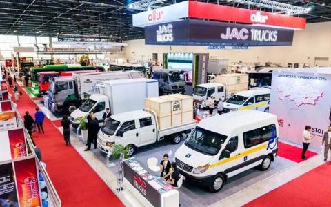 JAC新品闪耀亮相哈萨克斯坦国际商用车展