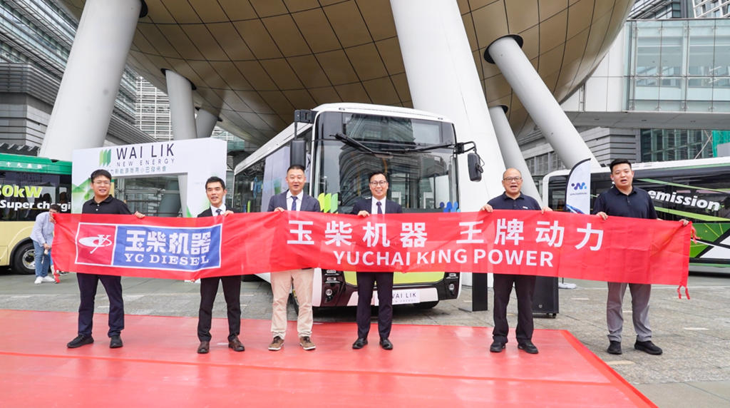 玉柴飞轮增程技术正式登陆香港 打造粤港澳大湾区绿色出行新标杆