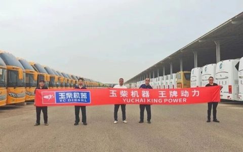 160台搭载玉柴发动机的客车交付沙特，实力护航朝觐交通运输