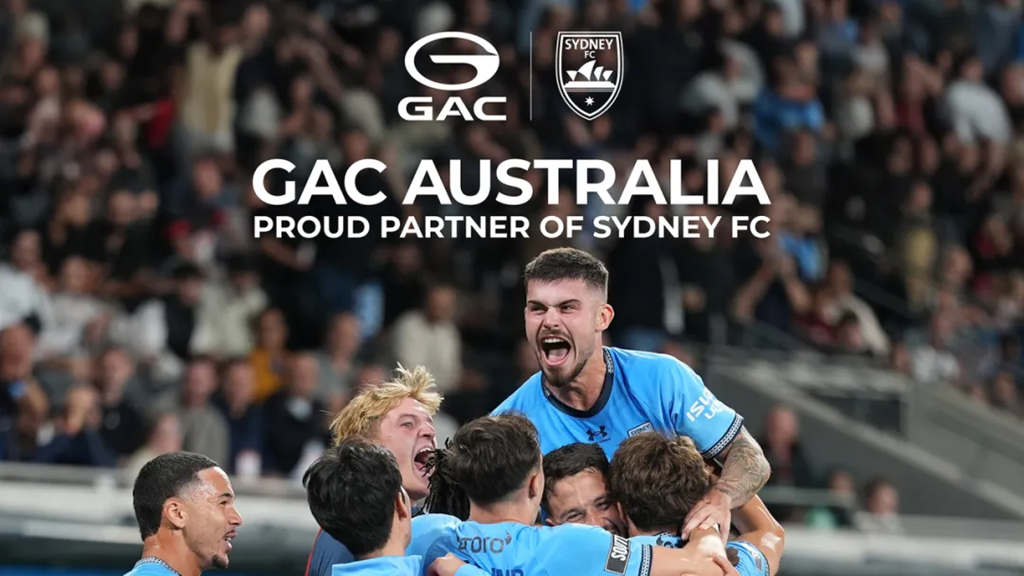 引爆南半球!GAC澳大利亚携手足坛劲旅Sydney FC,开启激情新征程