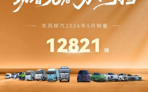 海外销量同比增长23%，2026年5月东风柳汽销量稳健增长！