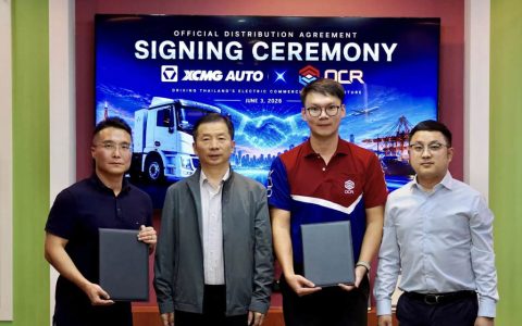 300台签约、100台交付！徐工新能源重卡在泰国加速布局