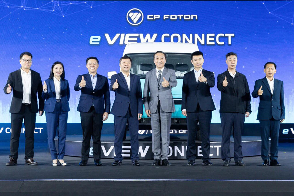 北汽福田eView Connect强势登陆泰国,解锁东南亚绿色物流新范式