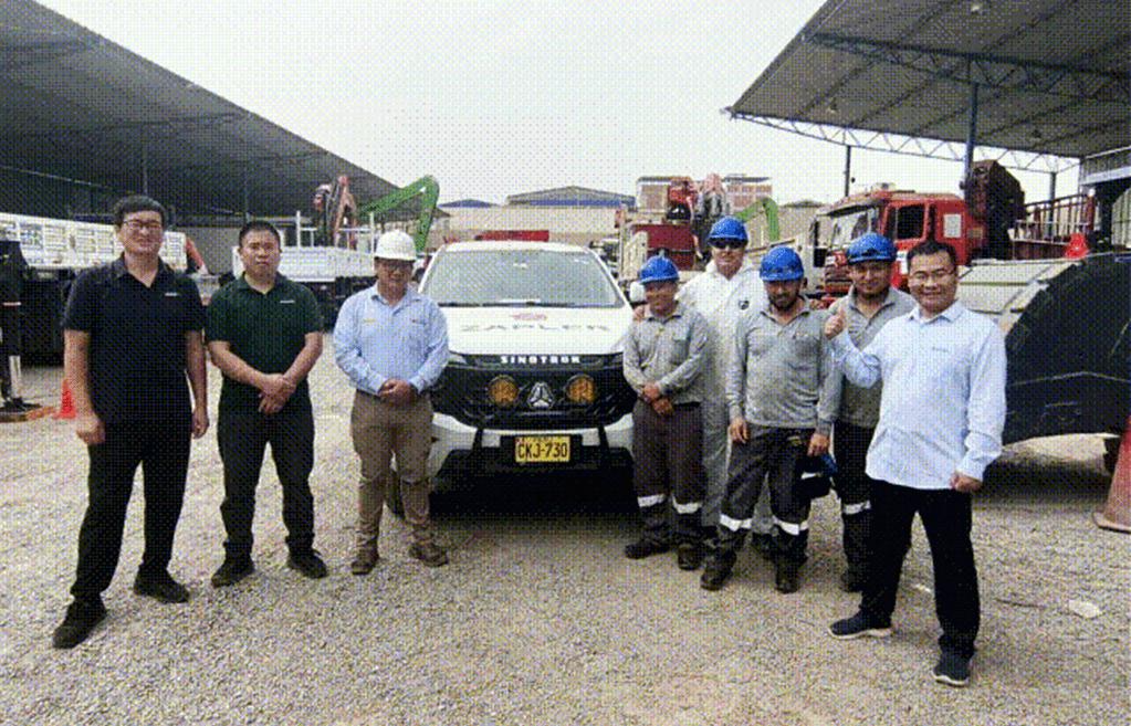 SINOTRUK Peru Training Center Hosts Pickup Training and Customer Visits