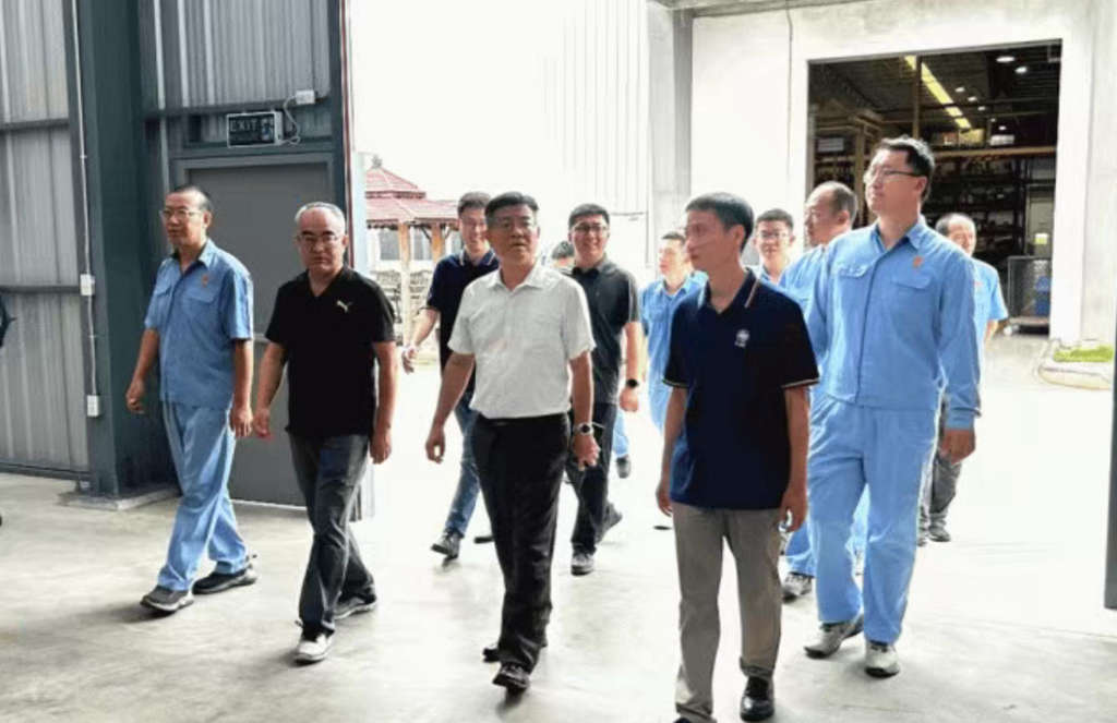 法士特马旭耀董事长调研海外公司