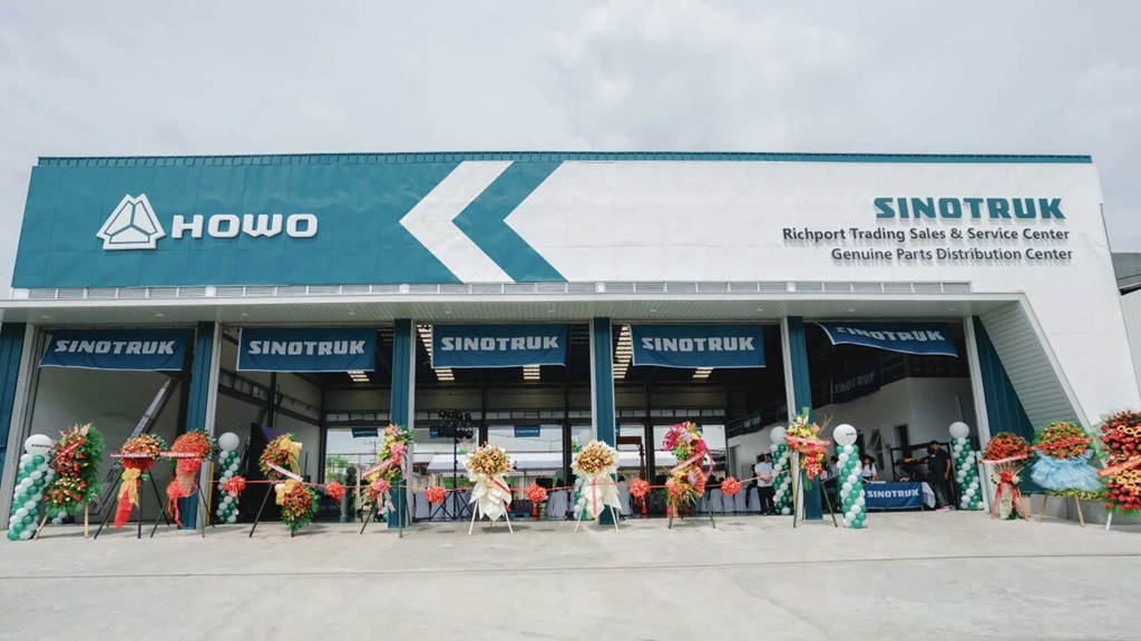 SINOTRUK Launches First 3-Star Service Station in the Philippines