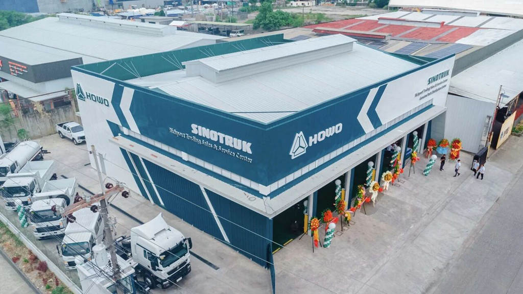 SINOTRUK Launches First 3-Star Service Station in the Philippines