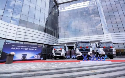 SHACMAN X5000ᵉ Electric Heavy Truck Debuts in Laos; Green Mobility Rolls into the Mekong Region