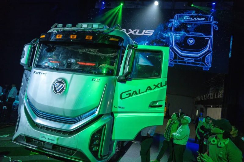 北汽福田GALAXUS R9秘鲁上市,欧曼银河・全球价值品鉴之旅美洲秘鲁站落地