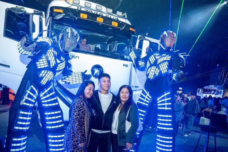 北汽福田GALAXUS R9秘鲁上市,欧曼银河・全球价值品鉴之旅美洲秘鲁站落地