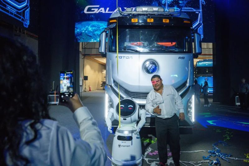 北汽福田GALAXUS R9秘鲁上市,欧曼银河・全球价值品鉴之旅美洲秘鲁站落地