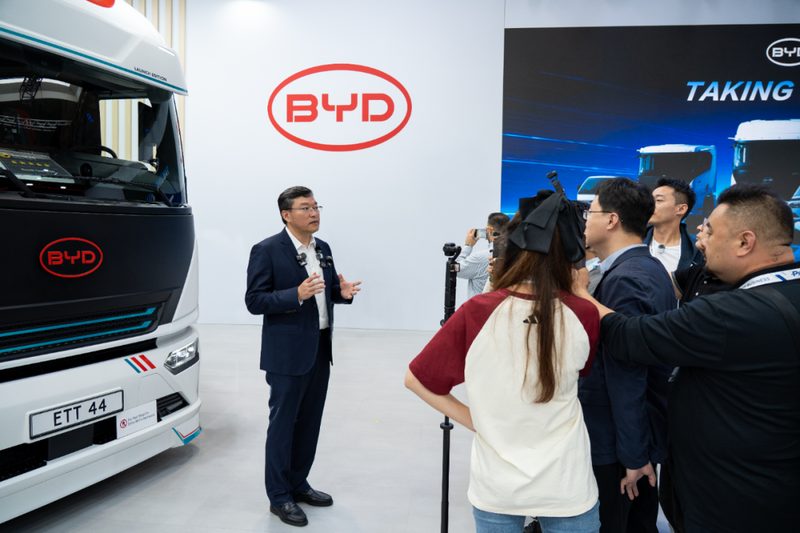 比亚迪携卡车矩阵亮相2026德国IAA 提供一站式能源生态解决方案