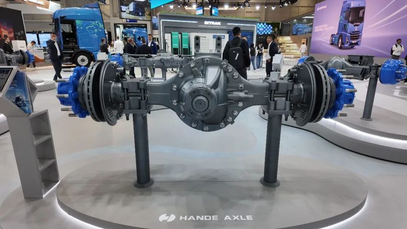 汉德车桥2026汉诺威车展全系新品首发：沉浸式解读中国重卡“高效·轻量·定制”新标杆