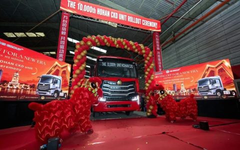 SINOTRUK Rolls Off 10,000th CKD Vehicle in Malaysia