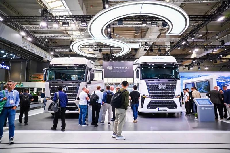 热度不减！一汽解放持续“圈粉”IAA
