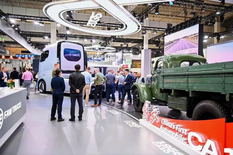 热度不减！一汽解放持续“圈粉”IAA