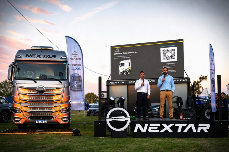 NEXTAR X9亮相阿根廷 北汽重卡全面加速出海战略落地