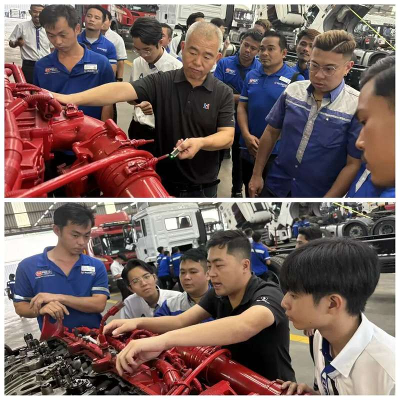 Focus|SHACMAN Holds Service Training and Skills Competition in Malaysia