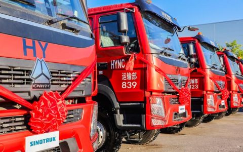 SINOTRUK Delivers NEVs to Huayou Cobalt Indonesia