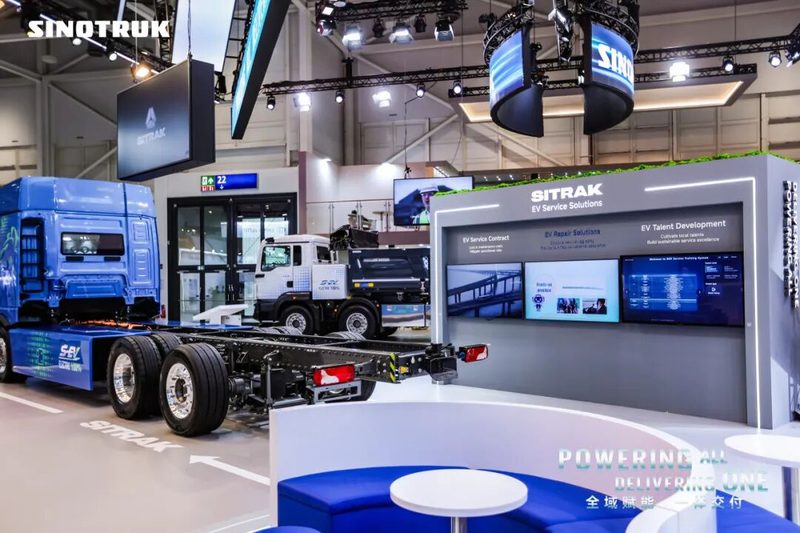 SINOTRUK Showcases New-Energy Commercial Vehicles and Integrated Energy Solutions at IAA Transportation 2026