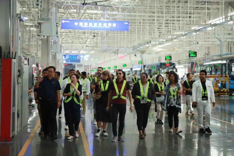 46国记者走进北汽福田,见证中国商用车驶向世界!