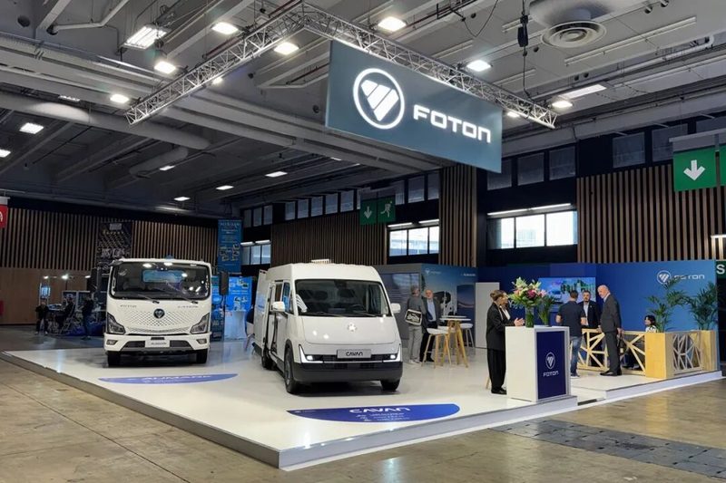 全面国际化|福田汽车亮相巴黎车展,欧洲“体系出海”再进一步